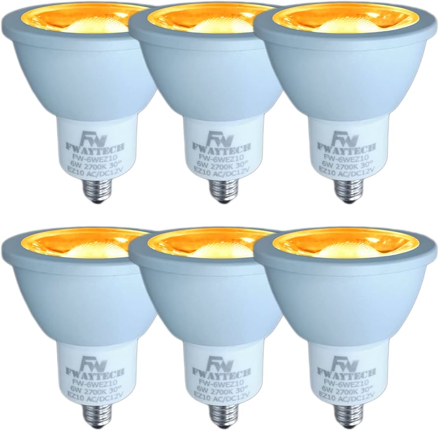 Amazon | Fwaytech LEDハロゲン電球 EZ10 LEDスポットライト 12V