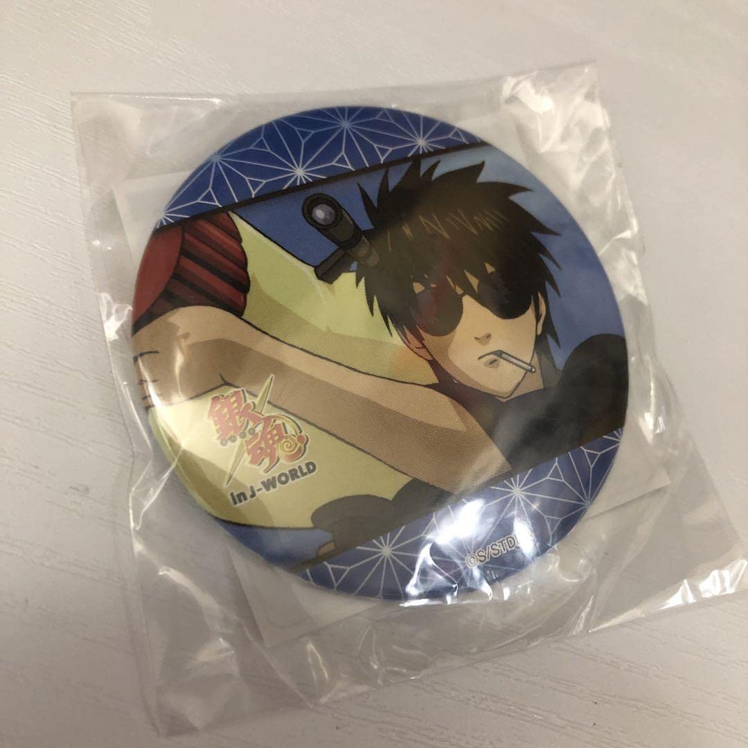 銀魂 銀魂 土方十四郎 缶バッジ 大銀魂展 J-WORLD 花鳥風月 難