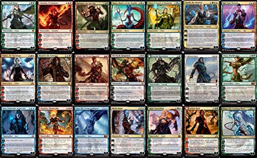 Amazon.com: 10 MTG Assorted Planeswalkers : Toys & Games