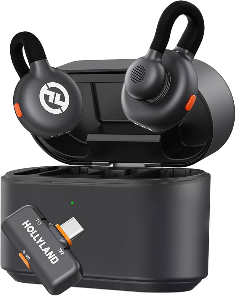 Amazon.com: Hollyland Lark M2S Wireless Microphone with USB-C Plug