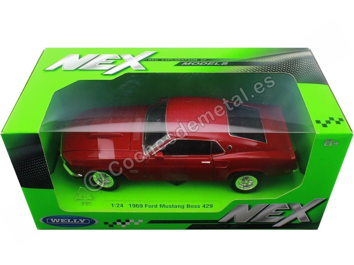 Welly 1:24 1969 Ford Mustang Boss 429, Cars - Amazon Canada