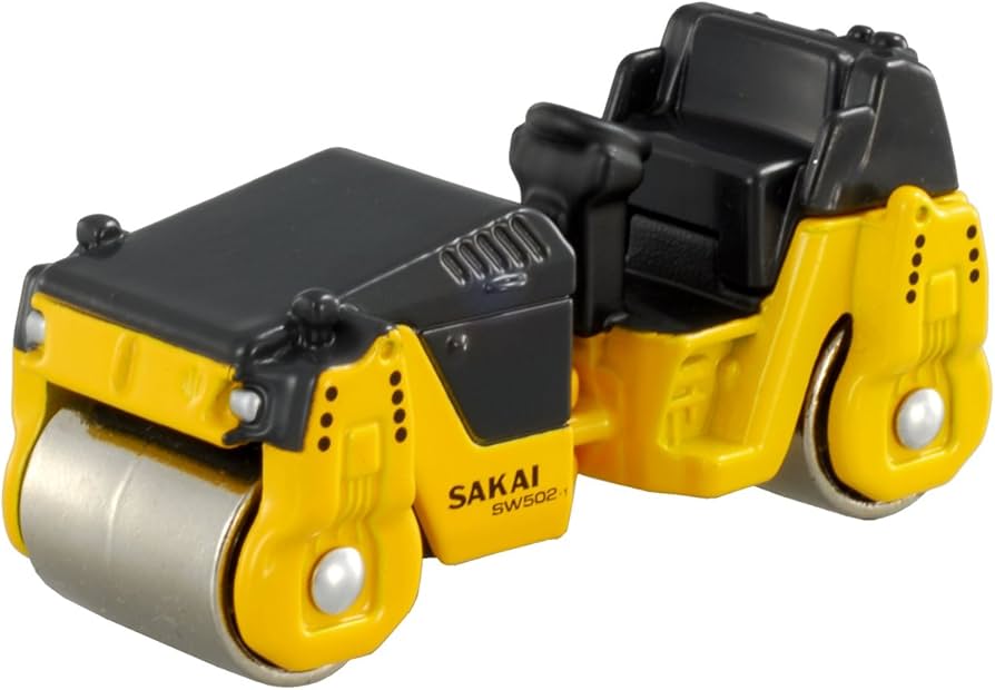 Amazon | トミカ No.059 酒井重工業 タンデム振動ローラ SW502-1
