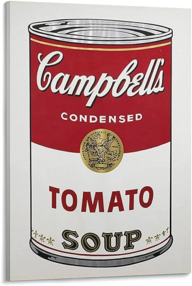 Amazon.co.jp: アンディウォーホルポスター「キャンベルのスープ缶