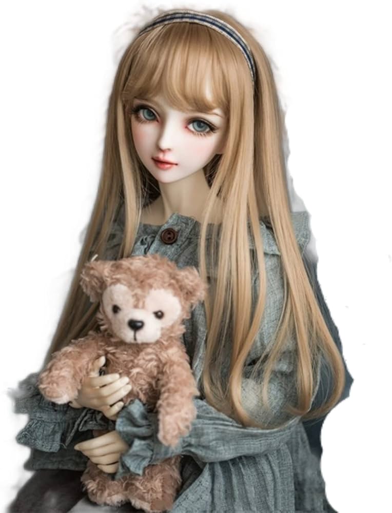 Amazon | TOZOファクトリー 1/3 ドールウィッグ BJD SD ドール用