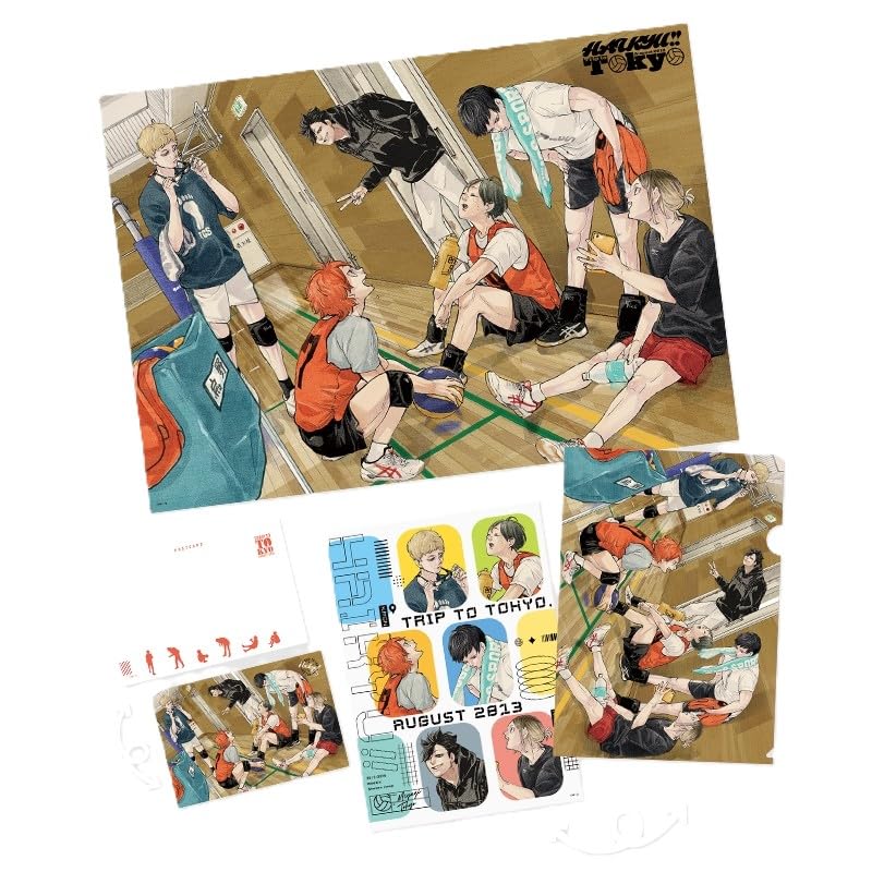 Amazon.co.jp: 3点セット 古舘春一描き下ろし！！ ハイキュー!! ～東京