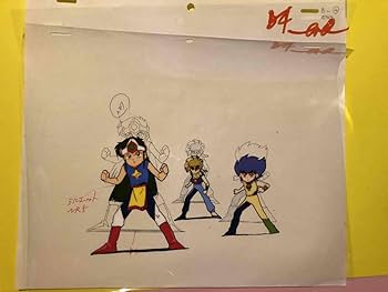 Amazon | 当時モノ スーパービックリマン 当時モノ アスカ セル画 動画