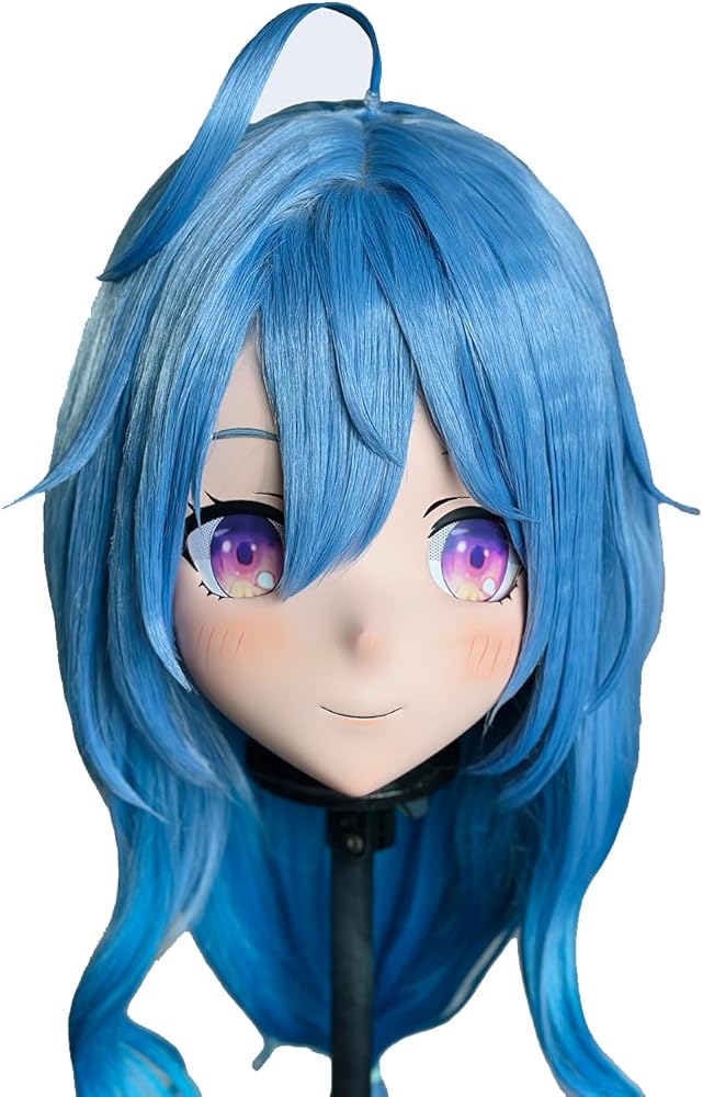 Amazon.co.jp: [achard] Resin Female Cosplay Anime Kigurumi Mask