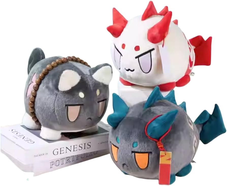 Amazon.co.jp: MMCOS アークナイツ 龍泡泡 ぬいぐるみ ニェン 年