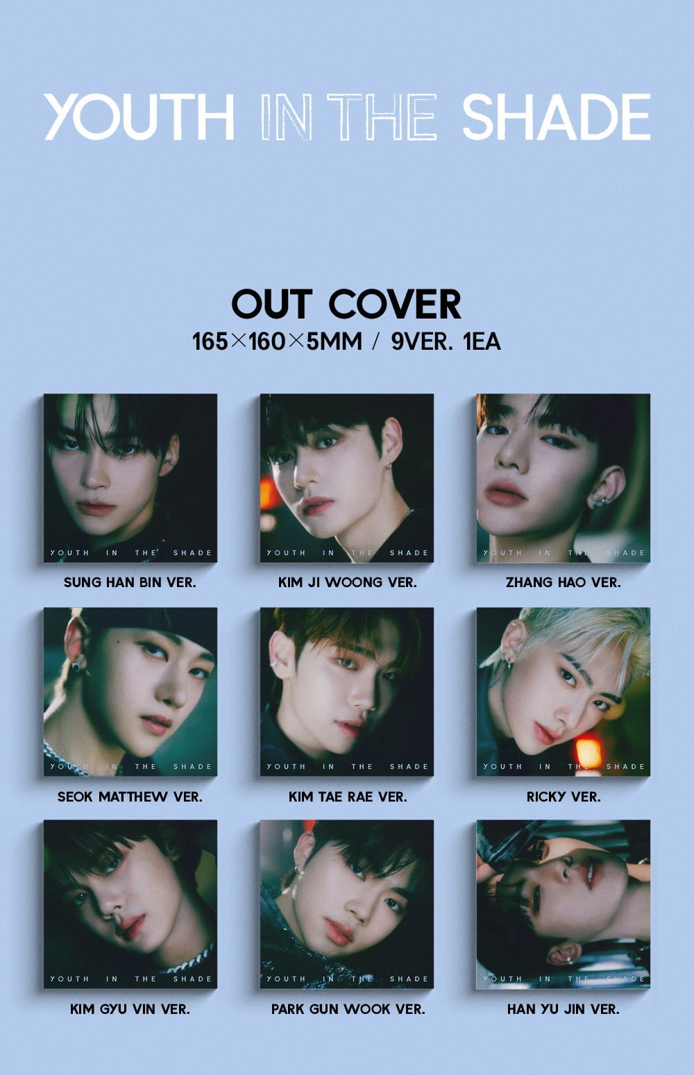 Amazon.co.jp: ゼロベースワン ZEROBASEONE - YOUTH IN THE SHADE