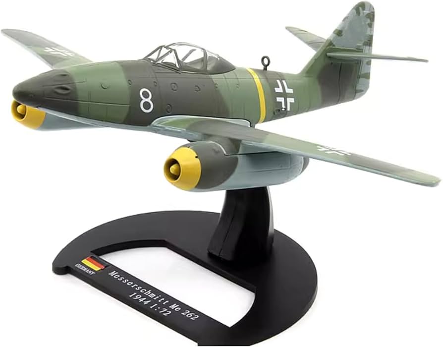 Amazon.com: 1/72 Alloy WWII German Messerschmitt Me-262 Fighter