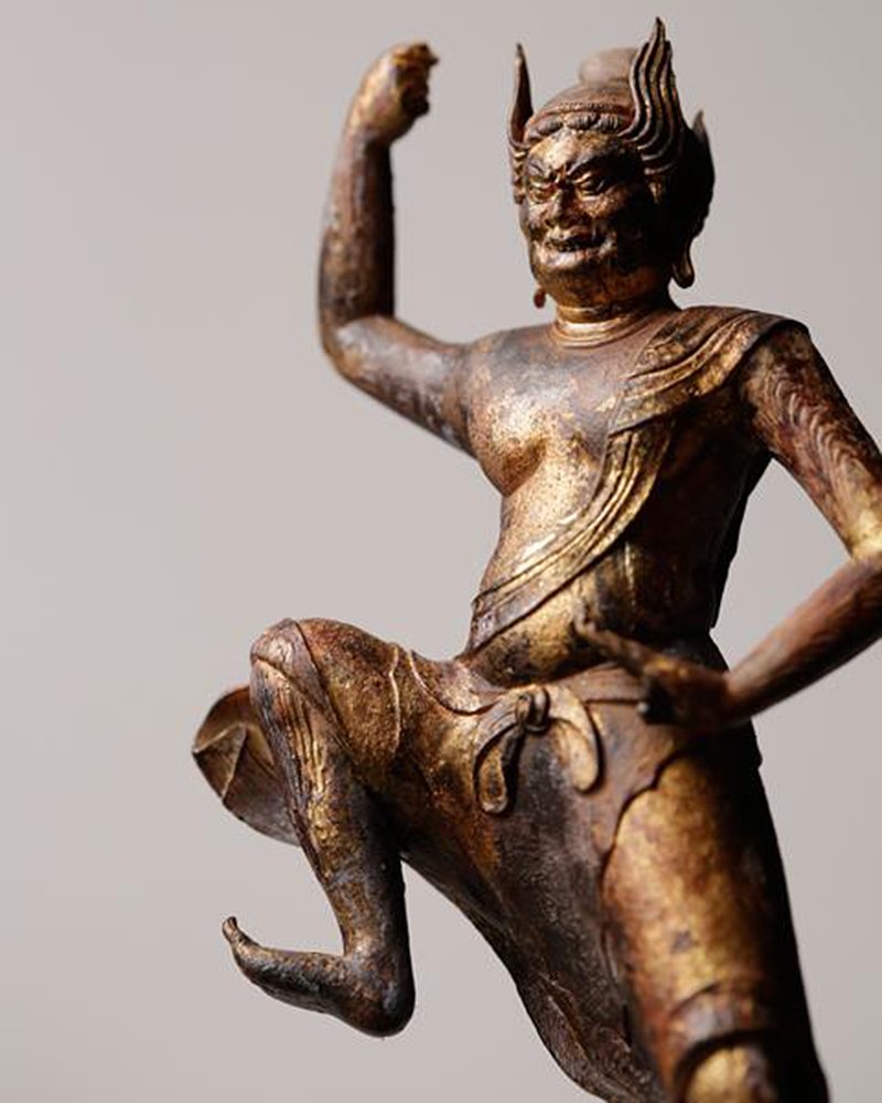 Amazon.co.jp: イスム TanaCOCORO[掌] 蔵王権現 仏像 フィギュア ポリ