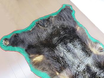 Amazon.co.jp: 熊毛皮ラグカーペット 敷物ラグマットカーペット