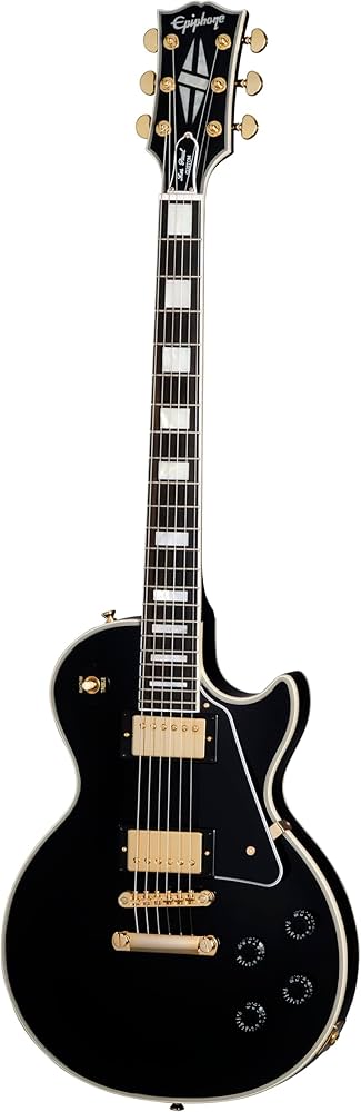 Amazon.com: Epiphone Inspired by Gibson Custom Les Paul Custom