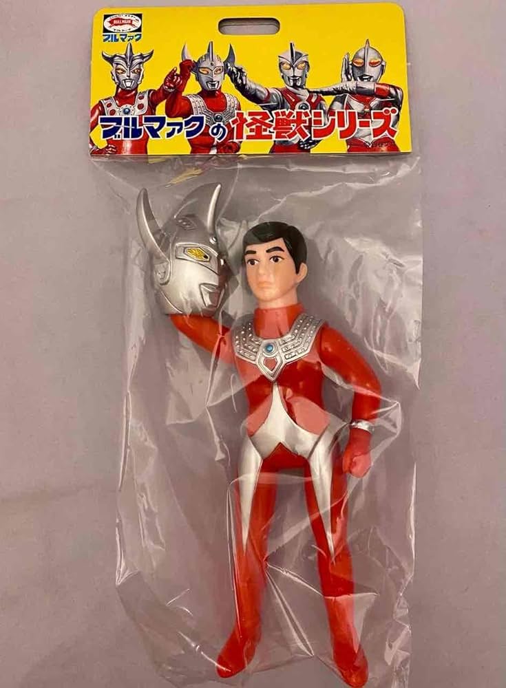 Amazon.co.jp: ソフビ ウルトラマンタロウ（マスク取れ）ブルマァクの