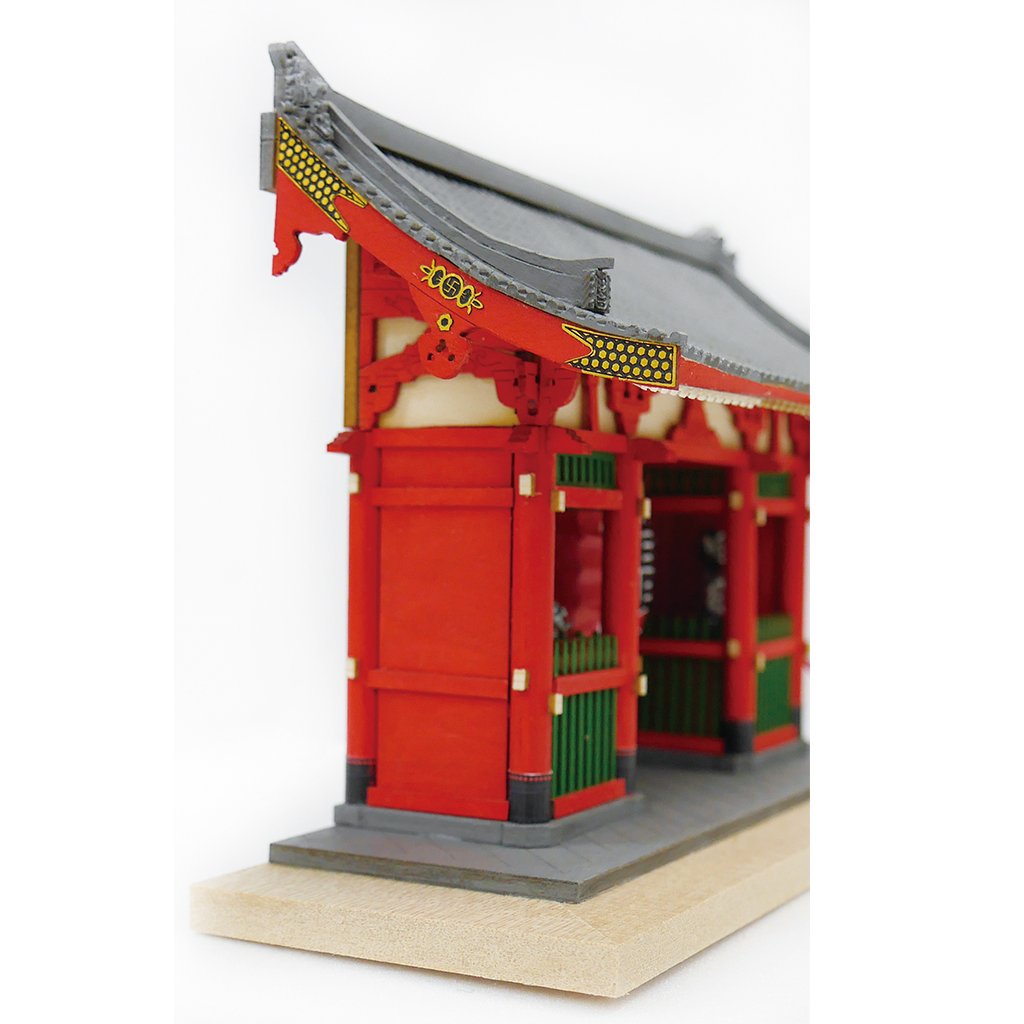 Amazon | ウッディジョー 1/100 ハーフタイプ 浅草寺 雷門 ソフト