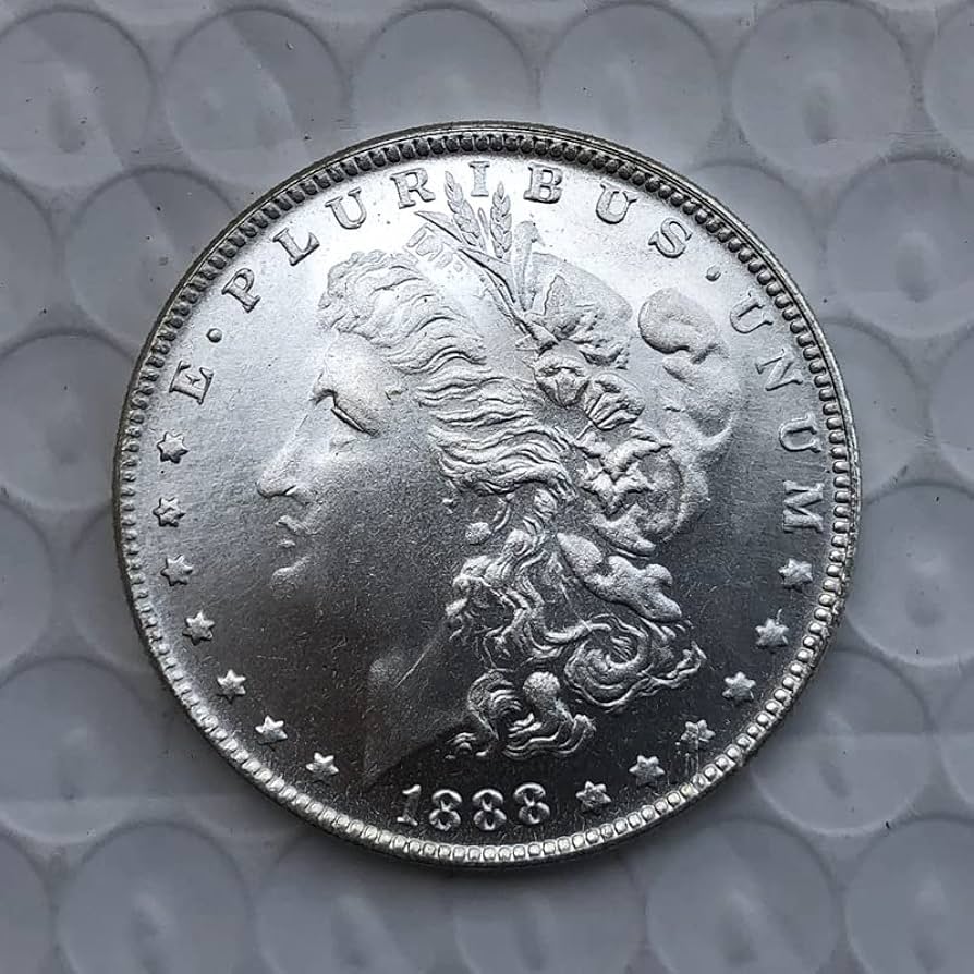 Amazon.co.jp: 元光 1888年版 アメリカ モーガン コイン 銀貨 1ドル