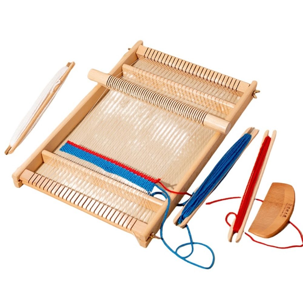 Amazon | pisipe 裂き織り機 編み機 卓上織り機 手織り機 はたおりき