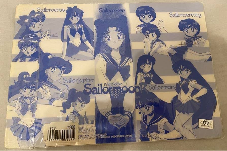 Amazon.co.jp: 美少女戦士セーラームーンR 内部太陽系5戦士 下敷き