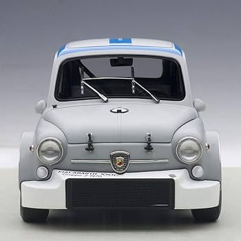 Amazon | AUTOart 1/18 フィアット アバルト 1000 TCR グレー/ブルー