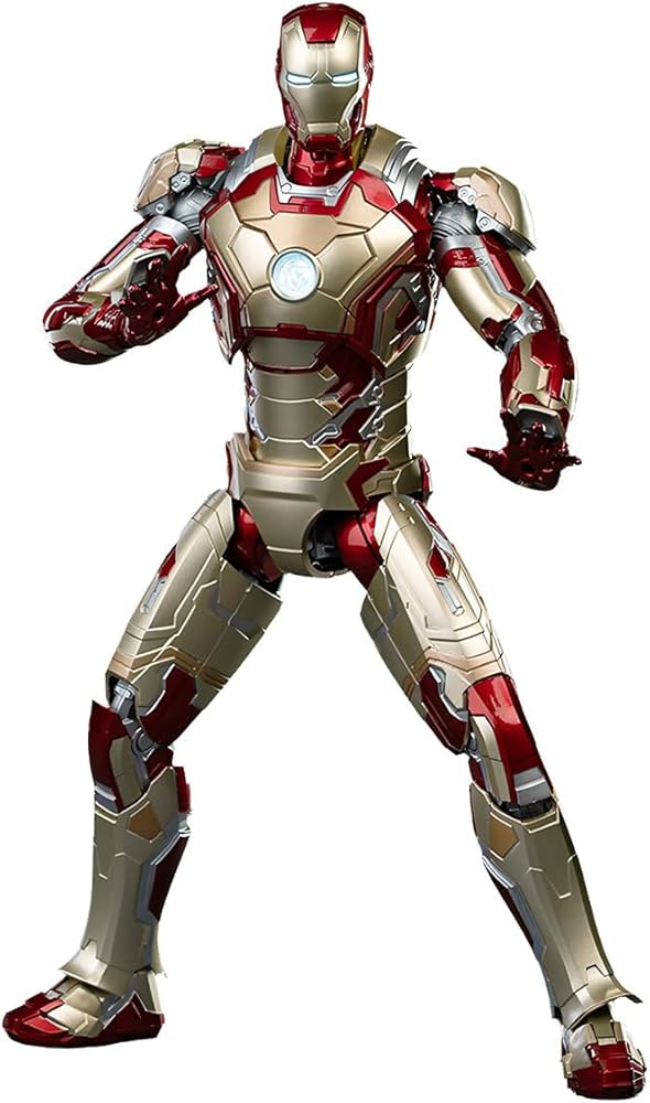 Amazon | HiPlay Fondjoy アイアンマン MK42 全高約260mm 1/7 色分け
