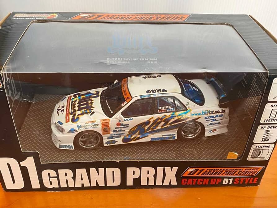 Amazon | BLITZ 2004 スカイライン ER34 のむけん 1/24 ホットワークス