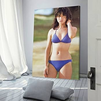 Amazon.co.jp: 中森明菜下着セクシー写真ポスター壁飾り アートパネル