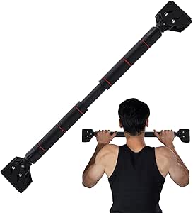 日本企業】 ぶら下がり健康器 懸垂バー 懸垂マシン [コンパクト/10段調