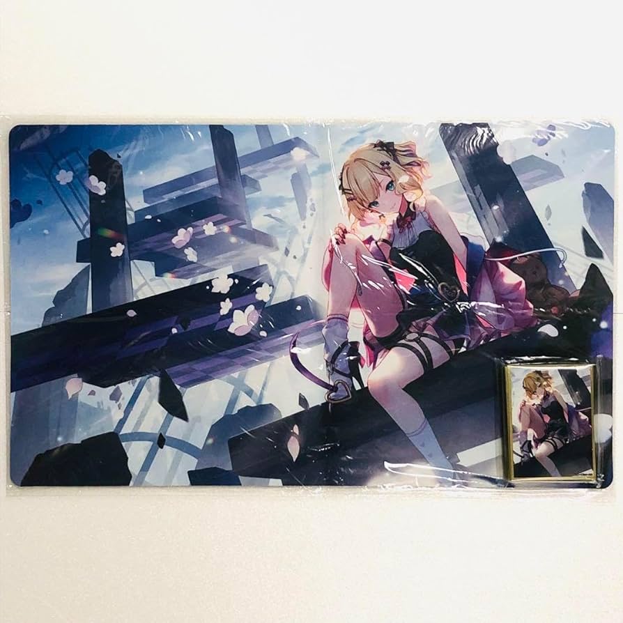 Amazon.co.jp: ぶいすぽっ 胡桃のあ iris black games スリーブ プレイ