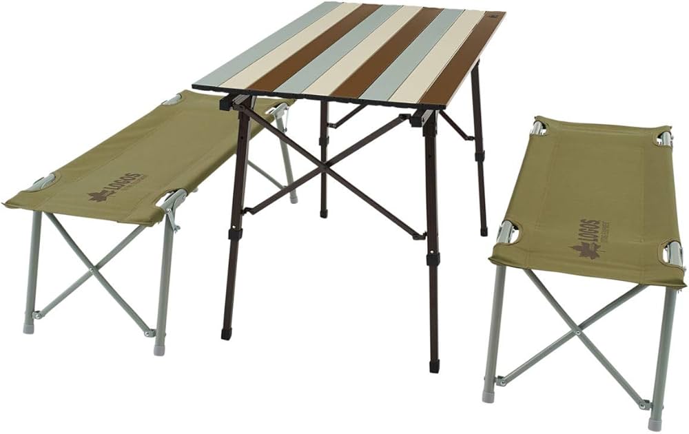 Amazon.co.jp: ロゴス(LOGOS) LOGOS Life オートレッグベンチテーブル