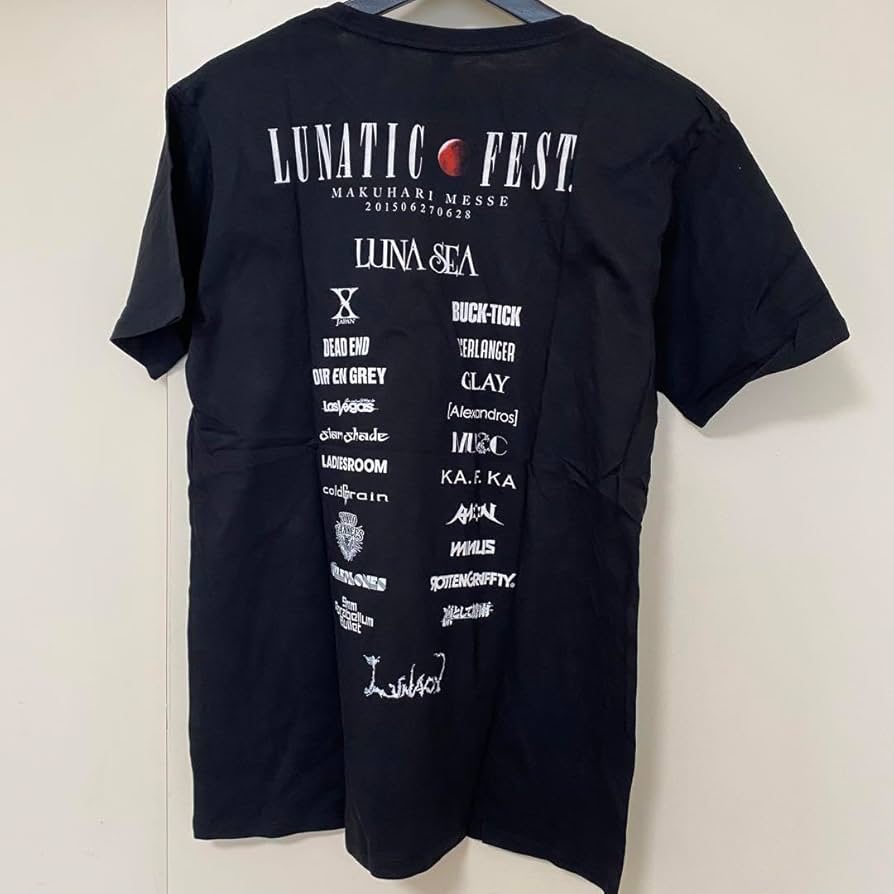Amazon.co.jp: LUNATIC FEST Tシャツ Lサイズ LUNA SEA ルナシー