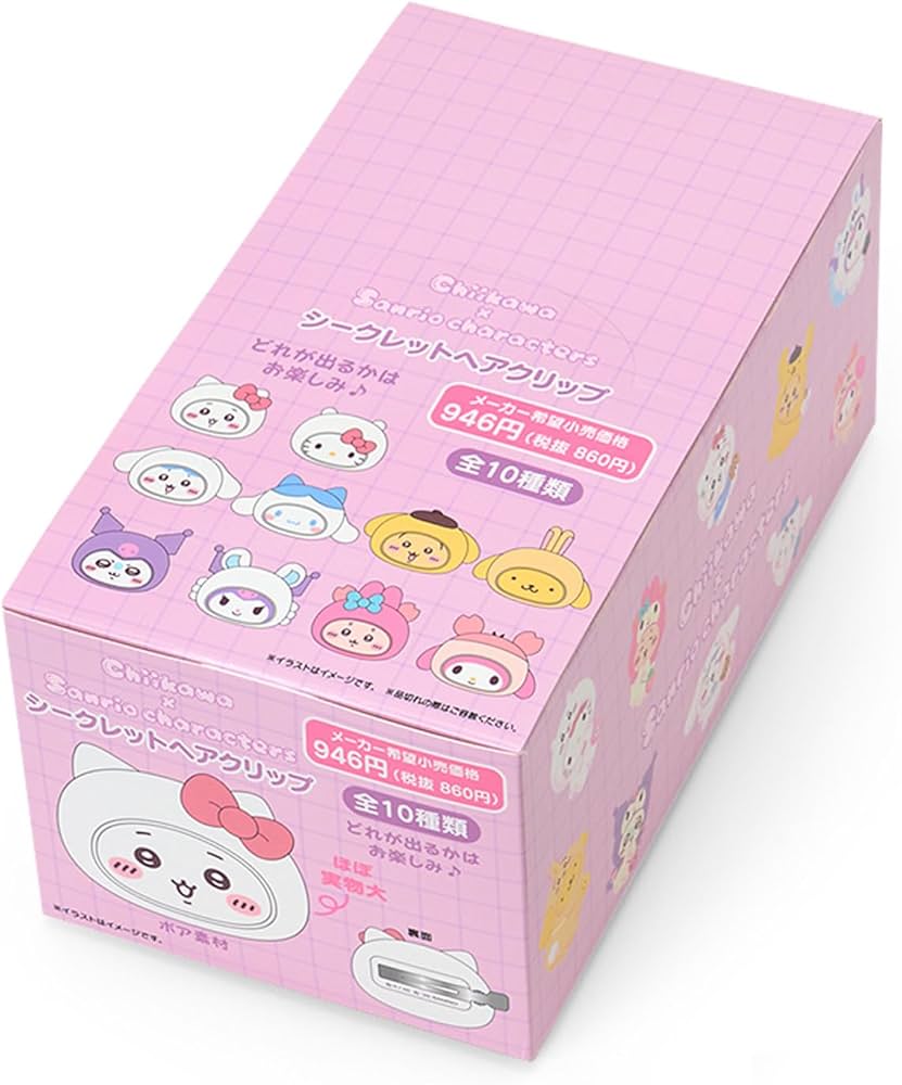 Amazon | サンリオ(SANRIO) ちいかわ シークレットヘアクリップ
