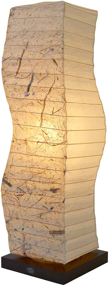 Amazon | 美濃和紙製 スタンド型フロアライト kuku クク バナナ紙×揉み