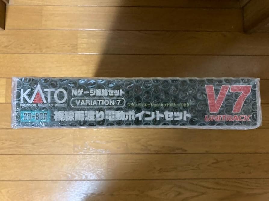 Amazon.co.jp: KATO Nゲージ V7 複線両渡り電動ポイントセット 20-866