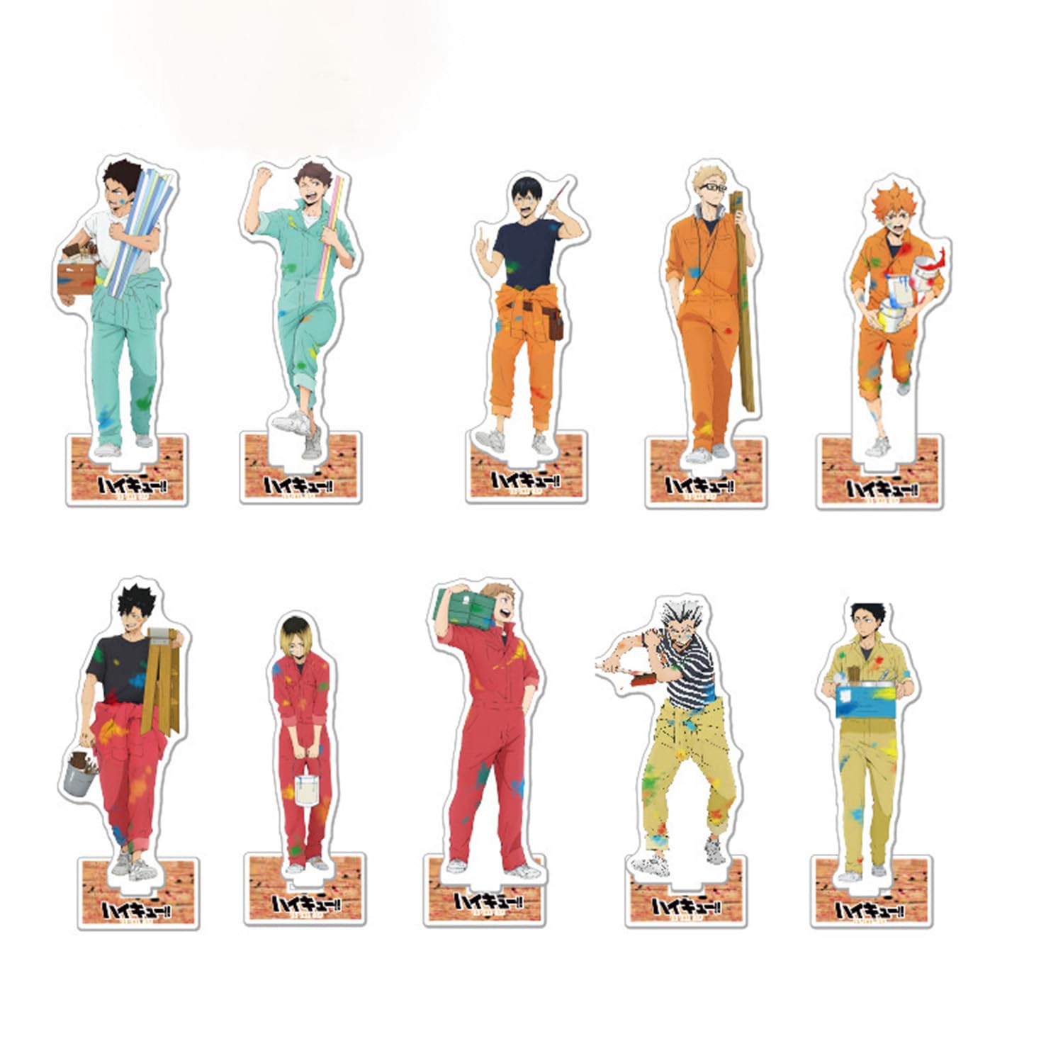 Amazon.co.jp: ハイキュー アクリルスタンド グッズ 月島蛍 日向翔陽