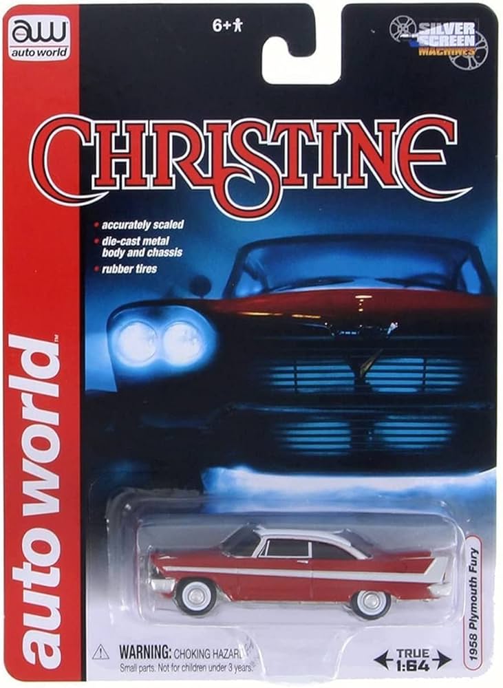 Amazon | 1/64 auto world 1958 Plymouth Fury Christine プリマス