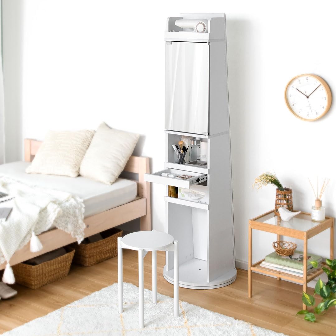 Amazon.co.jp: エア・リゾーム ドレッサー スタンドミラー 全身鏡 姿見