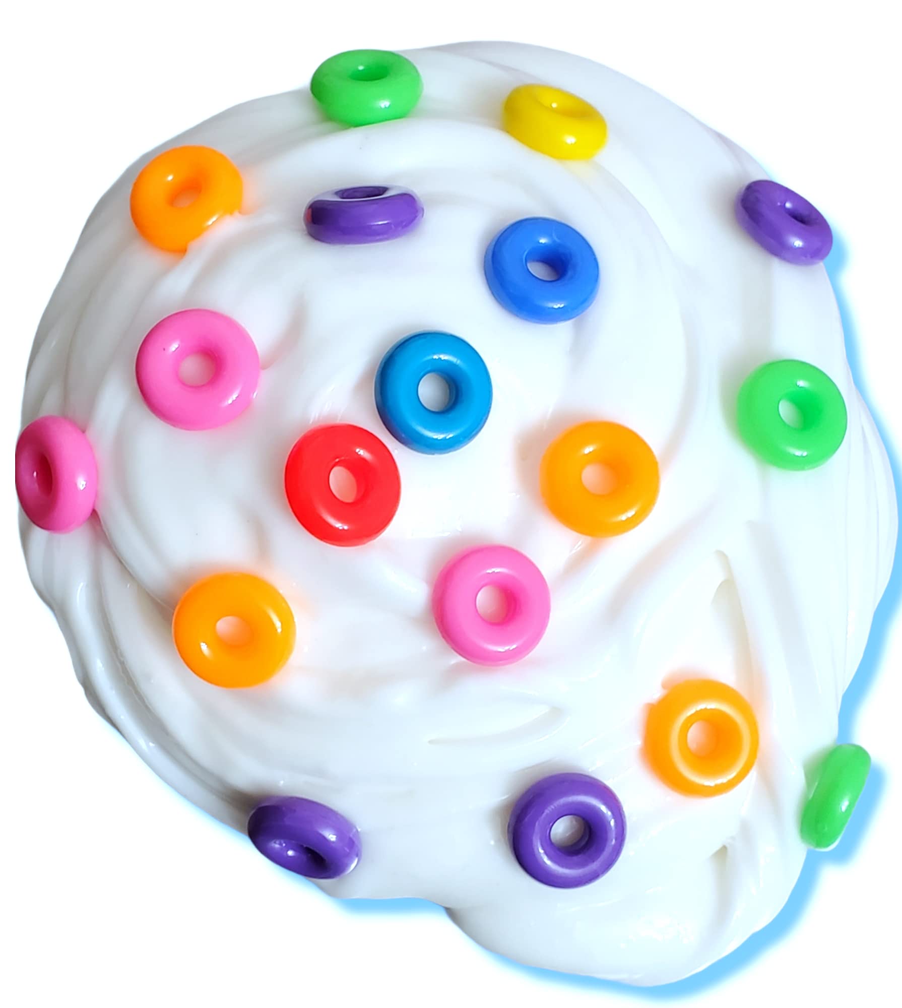 Amazon.com: Fruit Loops Cereal Milk Scented Slime for Kids Age 8+