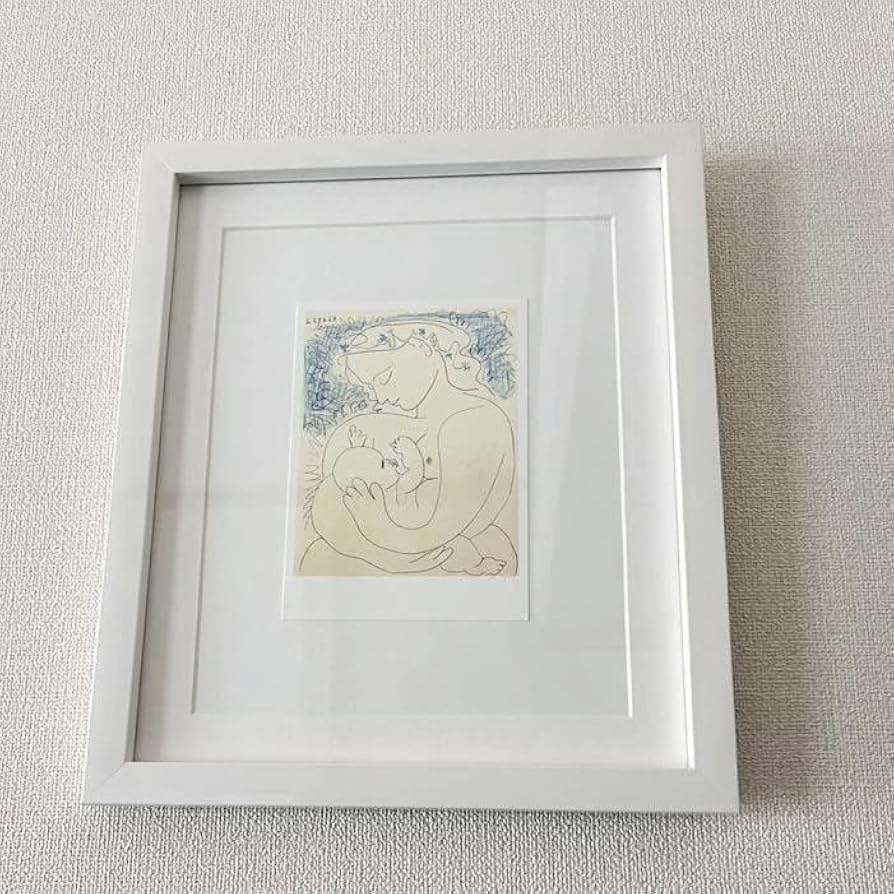 Amazon.co.jp: パブロ ピカソ「母性」赤ちゃん 母子 親子 授乳 印刷物