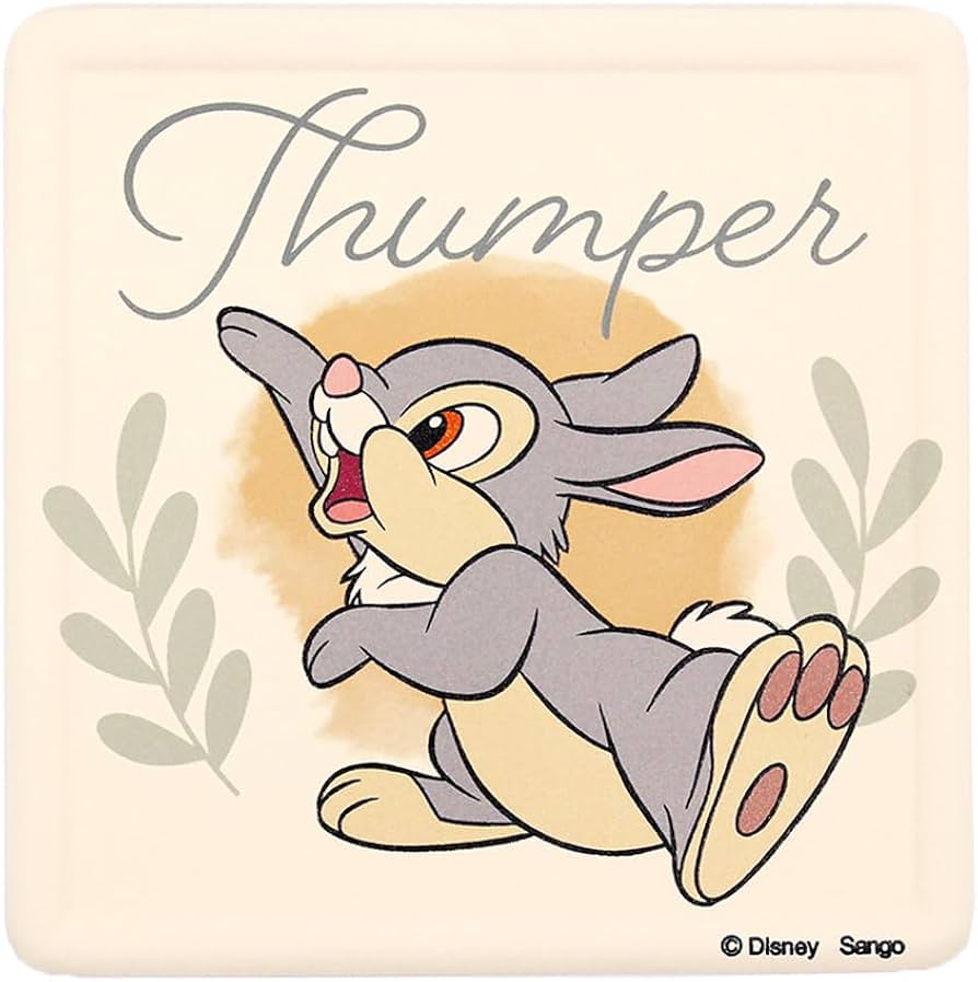 Amazon｜ディズニー 「 バンビ 」 とんすけ 吸水 コースター 約9cm