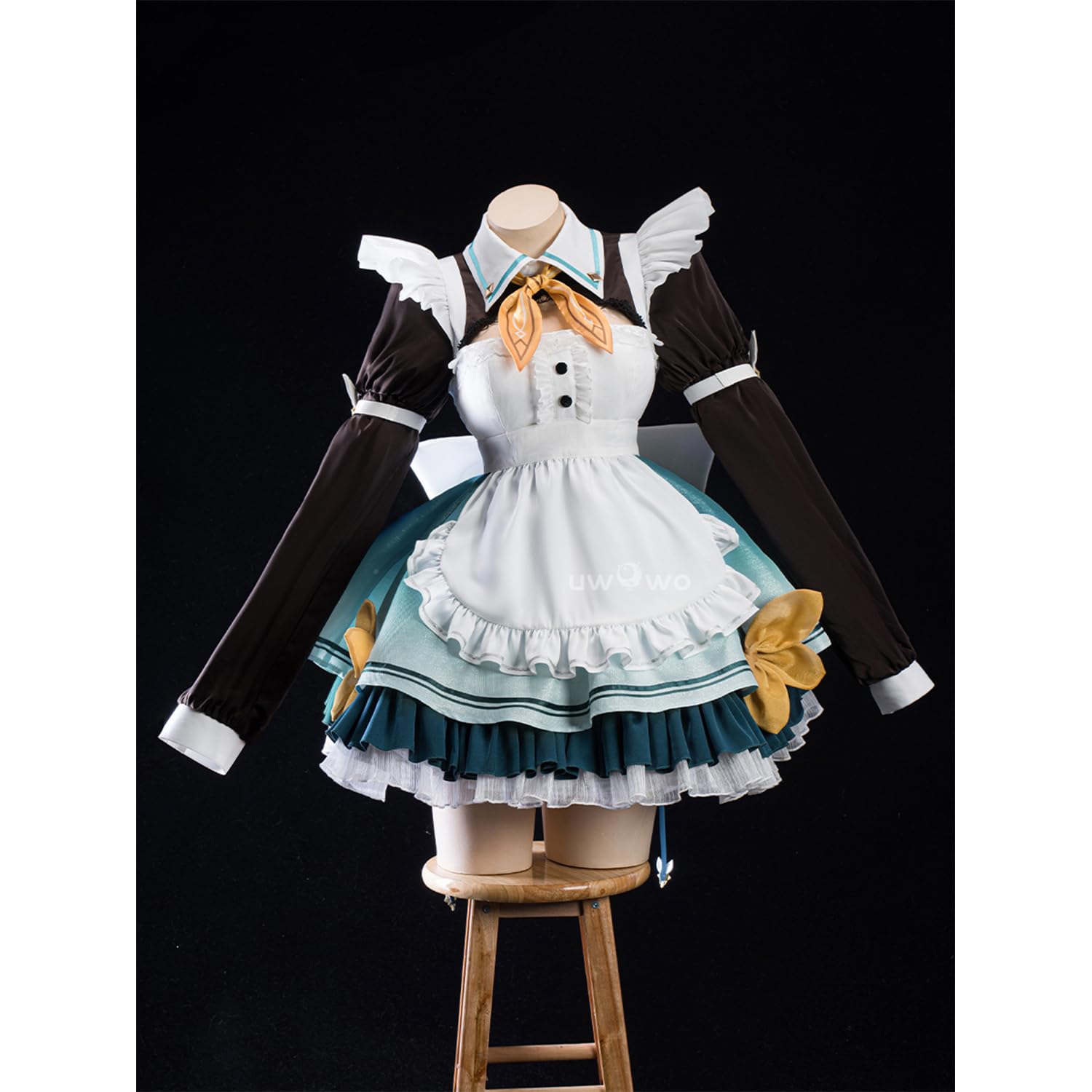 Amazon.co.jp: 崩壊 スターレイル ホタル コスプレ衣装 メイド服