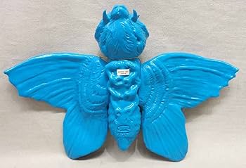 Amazon | ブルマァク復刻 モスラ成虫 タグ付 ソフビ 92年版 マルサン