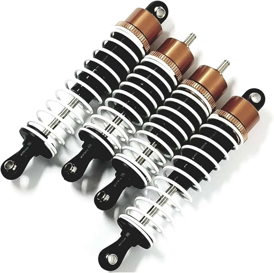 Amazon | KF OPパーツ アルミ オイルダンパー 4本セット タミヤ 1/10