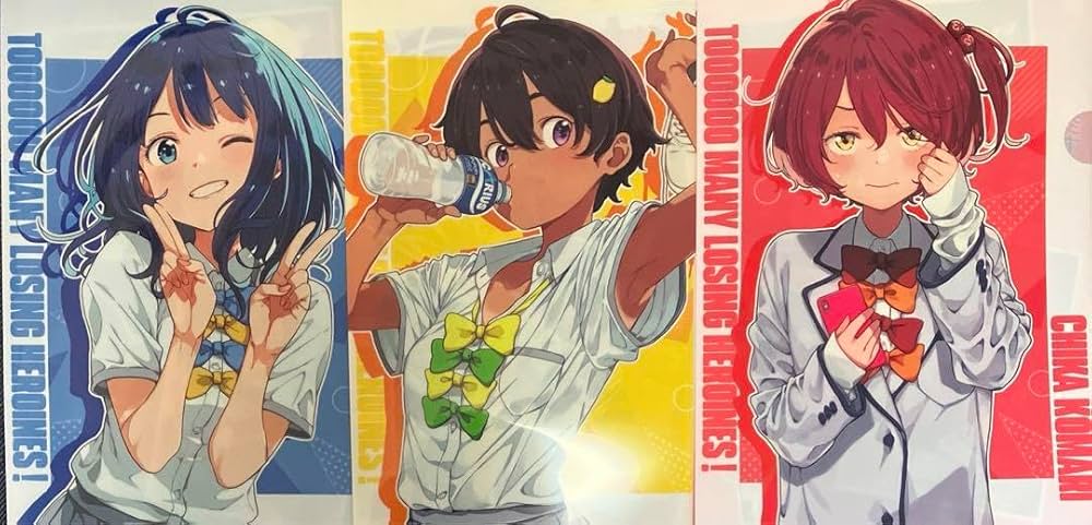 Amazon.co.jp: 負けヒロインが多すぎる クリアファイル 3種セット