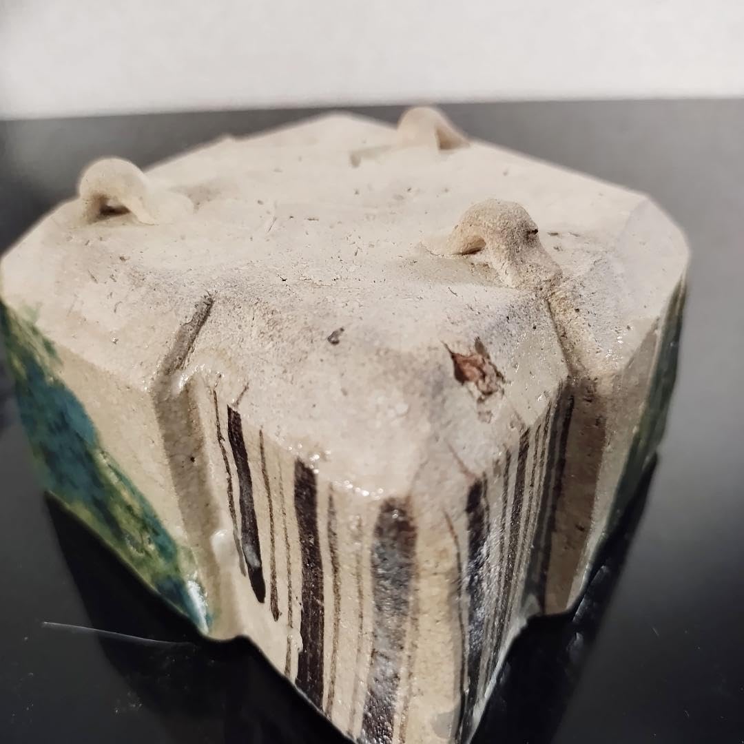 極稀少】平沢九朗 織部 向付け 骨董 アンティーク 美品 入手困難