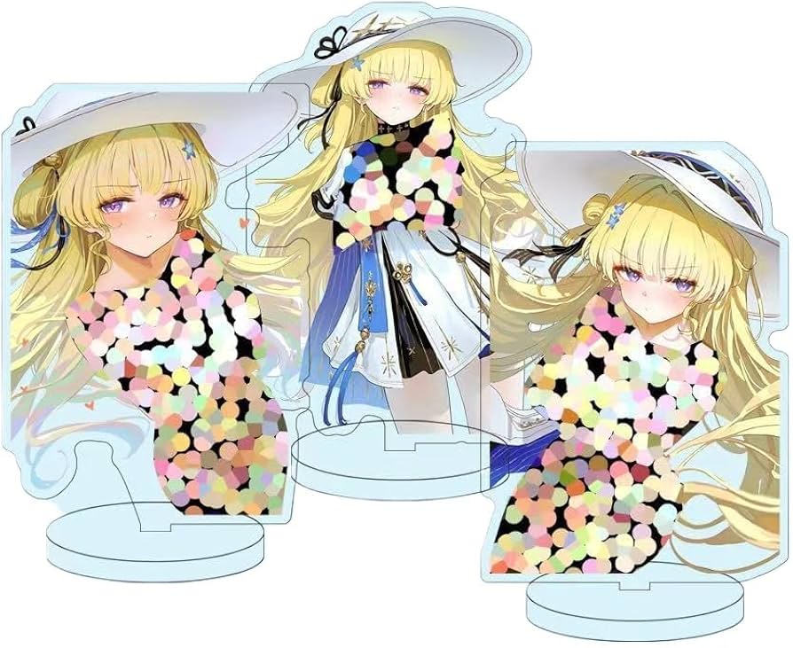 Amazon.co.jp: 鳴潮 グッズ フィービー アクリルスタンド 非公式 台座