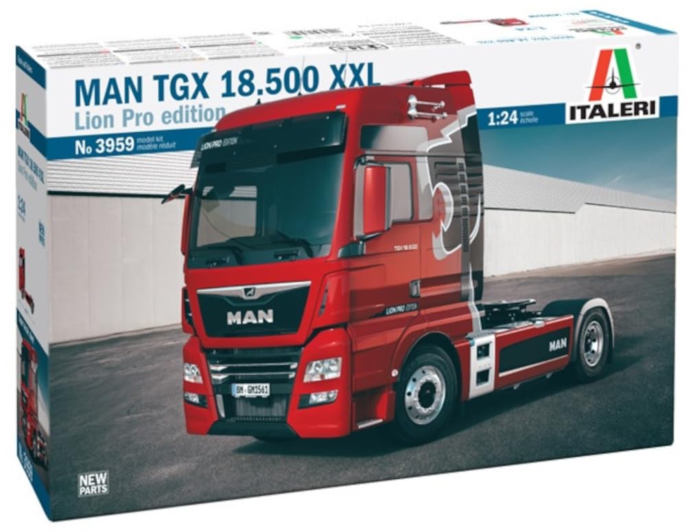 Amazon | イタレリ 1/24 MAN TGX XXL D38 新規パーツ追加/新デカール