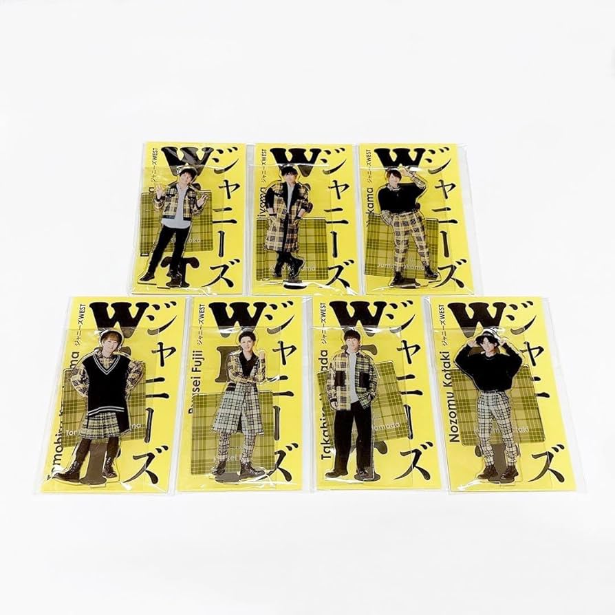 Amazon.co.jp: ジャニーズWEST アクスタFest アクリルスタンド 7人