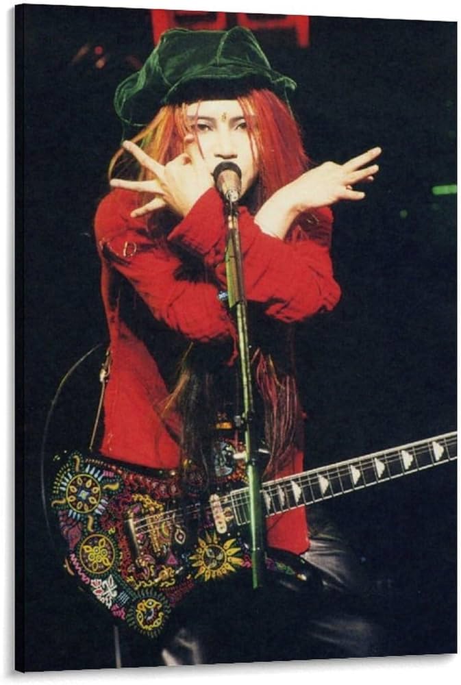 Amazon.co.jp: X Japan ポーズ Hide ライブポスター プリント