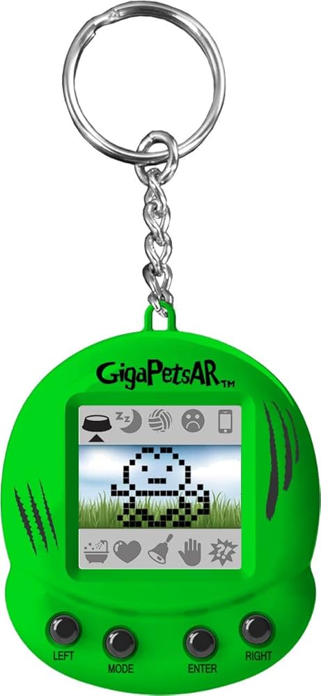 Amazon.com: Giga Pets AR T-Rex Dinosaur Virtual Pet, Green : Toys