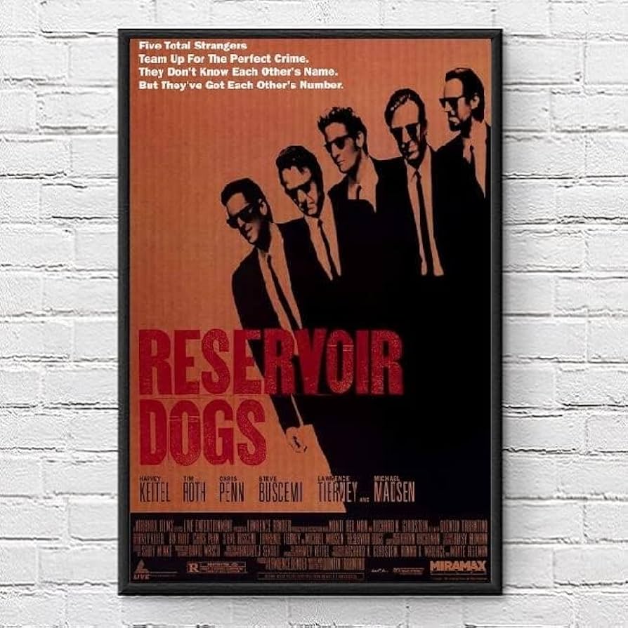 Amazon.co.jp: 映画ポスター レザボアドッグス RESERVOIR DOGS